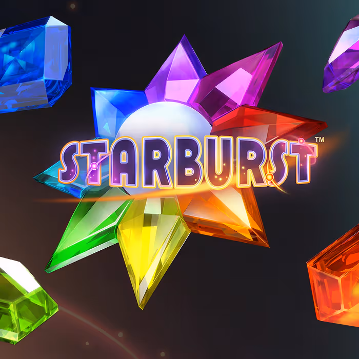 Starburst Spielautomat mit lebendigen kosmischen Edelsteinen und expandierenden Wilds